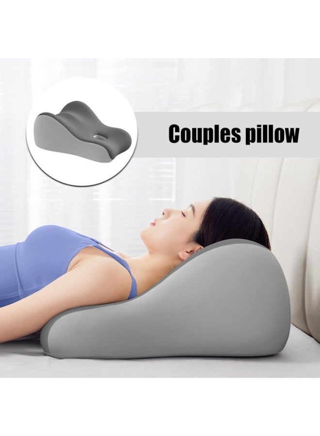 DUNISO Lumbar Support Pillow for Sleeping，Multipurpose Leg Elevation Pillow，Soft and Comfortable, Sturdy and Durable，for Sleeping Bed Sofa Travel Camping - Image 2
