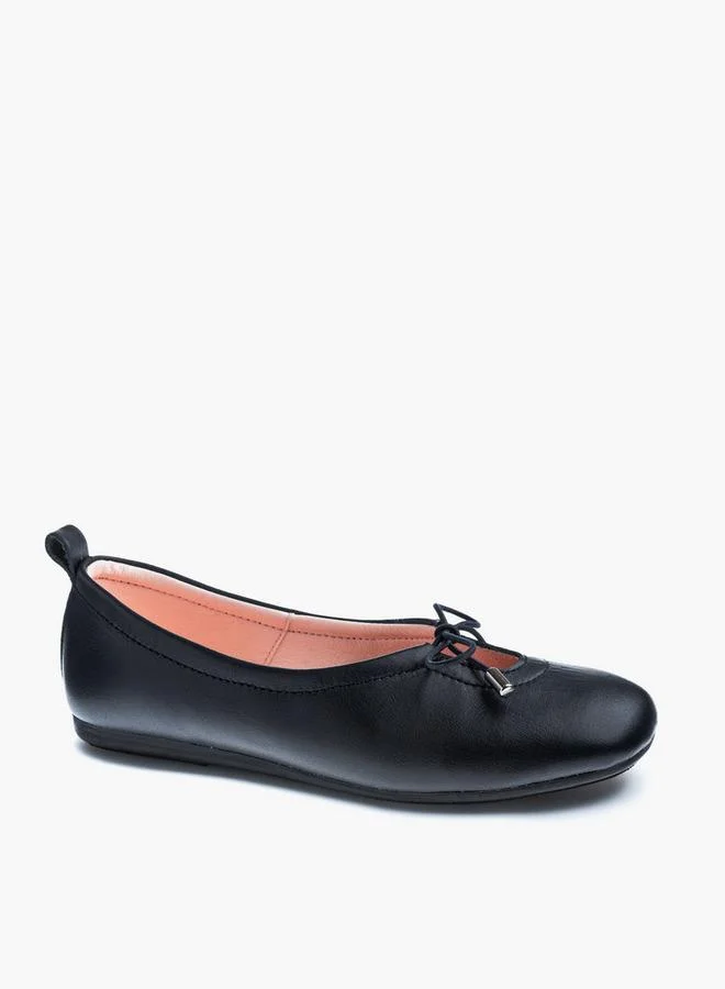 بابلوسكي Girls Slip-On School Ballerina Shoes
