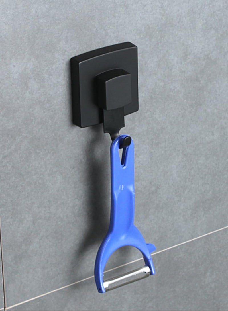 1pc No Trace Hook Suction Cup Hooks Reusable Shower Hook Wall Hanging Hook Kitchen Wall Hanger Hook for Bathroom Sundries Storage Hooks Vacuum Clothes Hook Stainless Steel