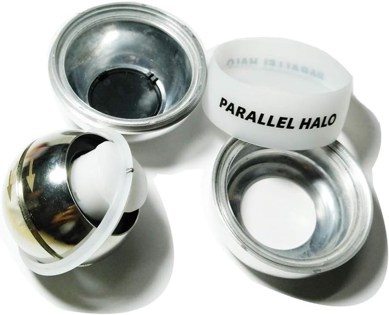 Parallel Halo All Metal Power Wrist Gyro Ball AUTO Start Wrist Exercises Weighted Solid Gyroscope Torque Ball Forearm Exerciser Arm Strengthener for Stronger Muscle and Bone - Image 3