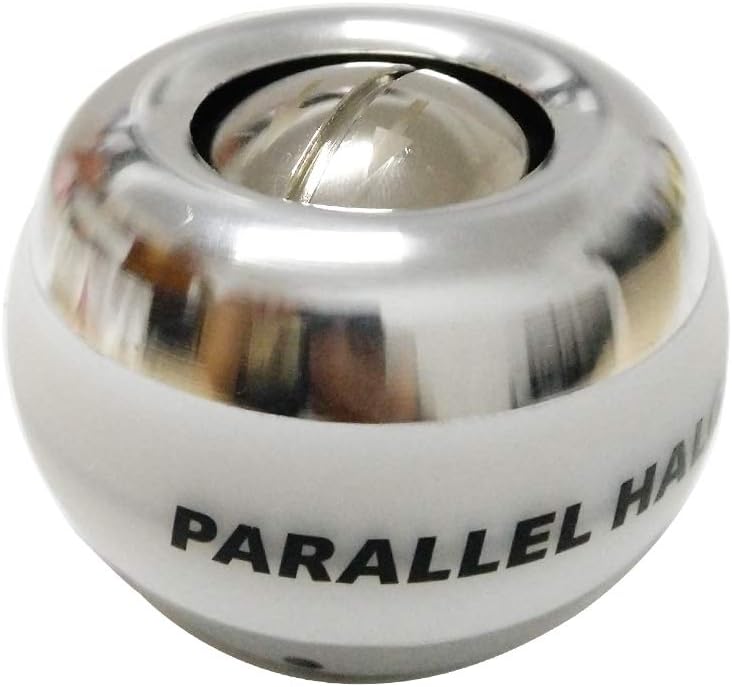 Parallel Halo All Metal Power Wrist Gyro Ball AUTO Start Wrist Exercises Weighted Solid Gyroscope Torque Ball Forearm Exerciser Arm Strengthener for Stronger Muscle and Bone - Image 4