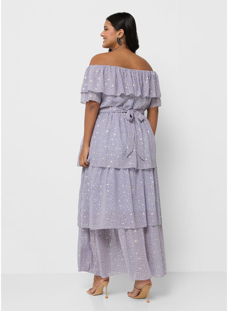 Ella Plus Ruffled Tiered Dress - Image 2