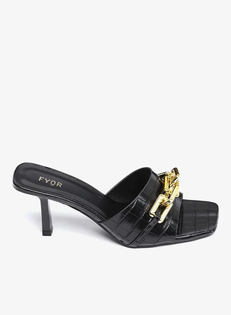 فايور Chain Link Heeled Sandal HL 120