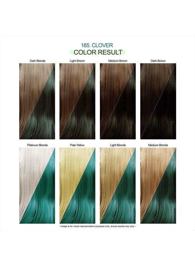 Adore Semi Permanent Hair Color - Vegan and Cruelty-Free Hair Dye - 4 Fl Oz - 165 Clover (Pack of 2) - Image 3