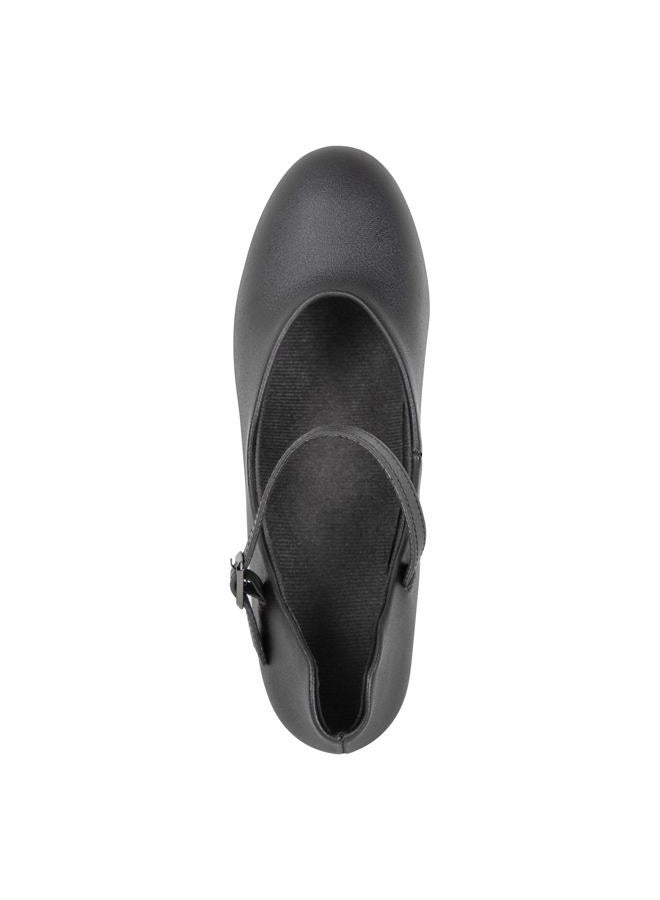Dynadans Women's Character Shoe Ankle Strap 1.5'' Latin Dance Shoes, Black, 8.5 - Image 2