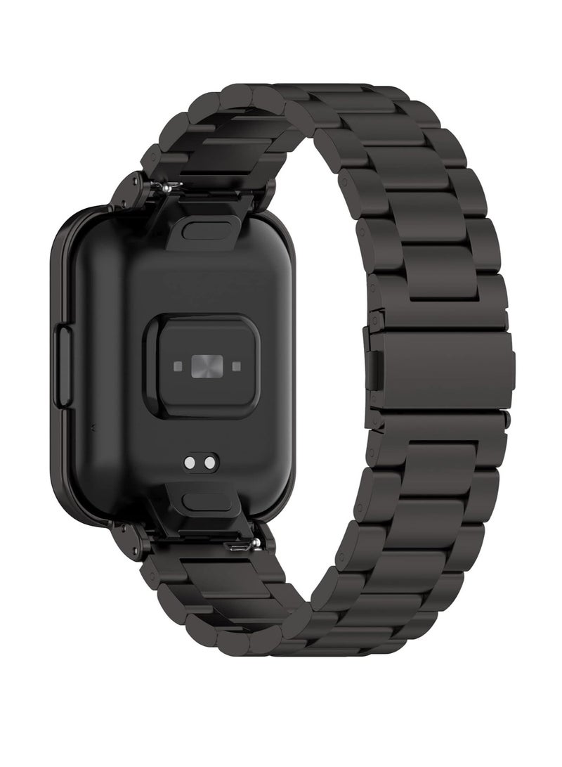 أحزمة ساعة متوافقة مع ساعة Xiaomi Mi Redmi Watch 2 Lite، أشرطة بديلة قابلة للتعديل من الفولاذ المقاوم للصدأ لساعة Xiaomi Mi Redmi Watch 2 Lite - Image 2