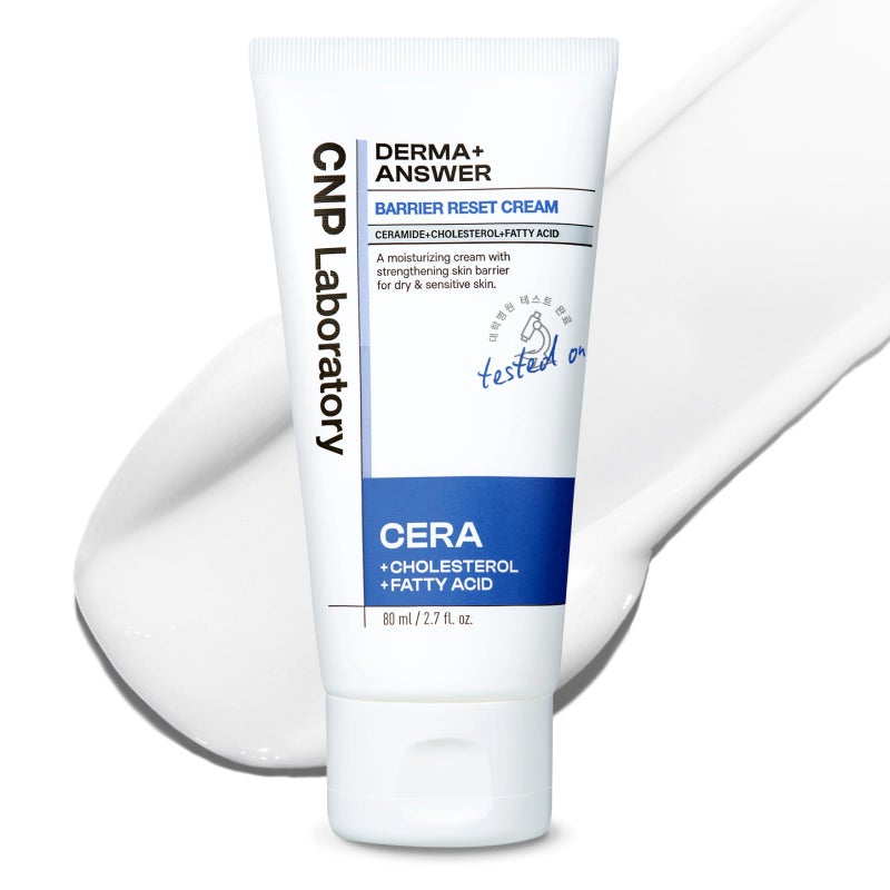 CNP Barrier Reset Cream - Deep Hydration, Strengthen Barrier, Ceramide, Suitable for Dry, Sensitive Skin, Korean Skin Care, 2.7 fl. oz. - Image 1