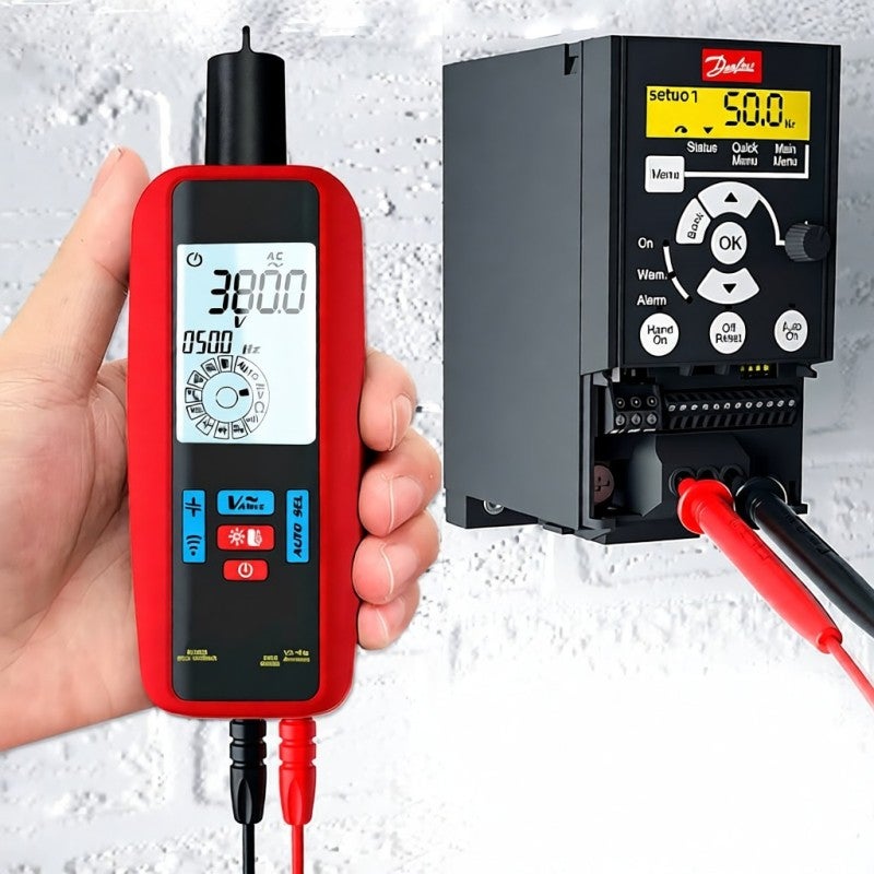 BSIDE 2in1 Handheld Multimeter Electrical Test Pen Digital 6000 Counts Multimeter Leakage Tester Professional Voltage Current Capacitance Resistance Frequency Diode Duty Cycle Tester Digital LCD Display - Image 3