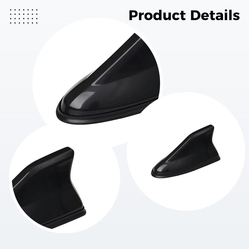 Generic Fin Antenna, Black Roof Antenna Cover for, Easy Install, 6.3 X 2.8 X 2.8 in / 16 X 7.8 X 7 Cm - Image 5