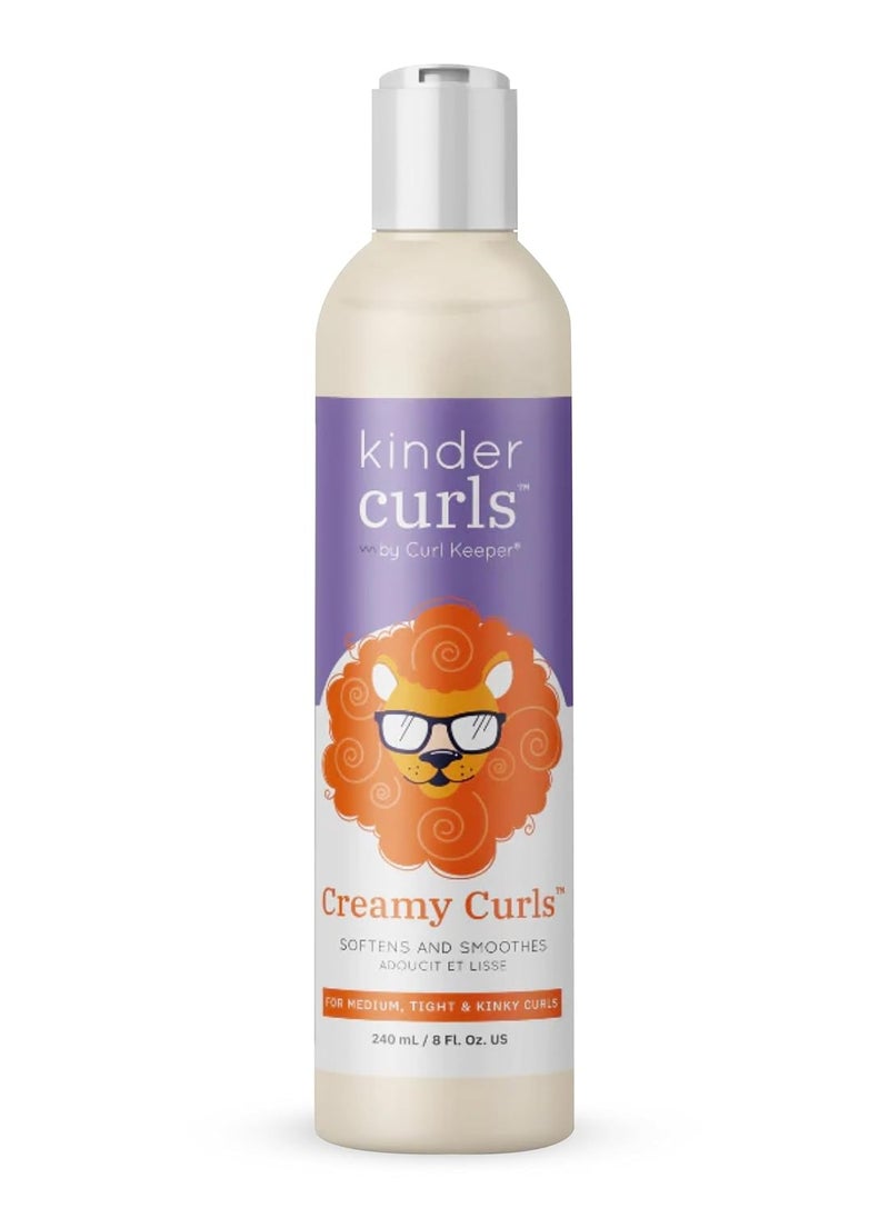 Curl Keeper Curl Keeper Kinder Curls Creamy Curls Hair Moisturizer | 8oz/240ml | Styles, Softens and Smoothes  - Image 1