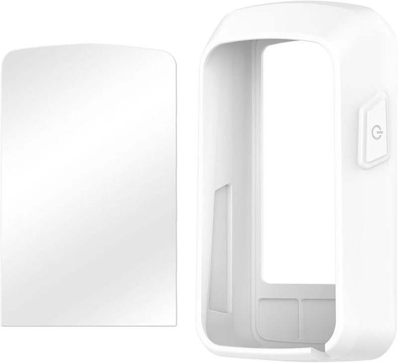 Elemnt Bolt Silicone Case Screen Protector White For Cycling Navigation Device - Image 5