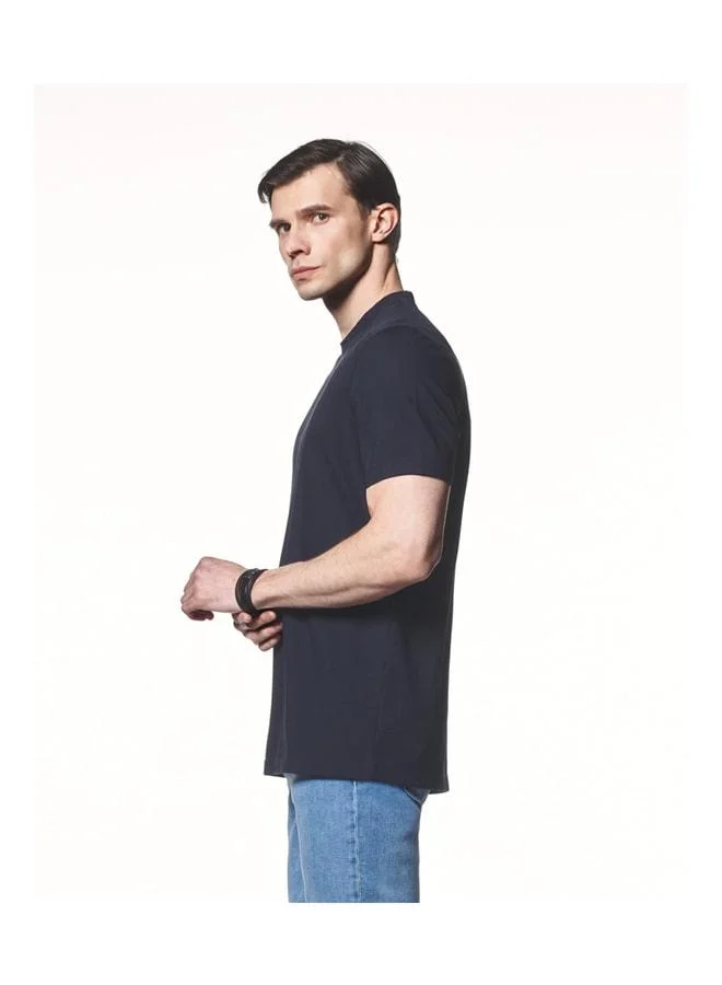 Liwali Pique Fabric T-Shirt.