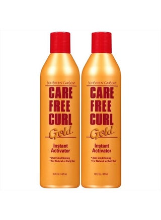 Care Free Curl Gold instant Activator, for Natural and Curly Hair, Softens and Hydrates, Moisturizes Hair and Great for Easy Combing, 2 Count - pzsku/Z490F3863F2BCD6ADF828Z/45/_/1679030890/5217c531-9613-49dd-80fb-623acc06071f