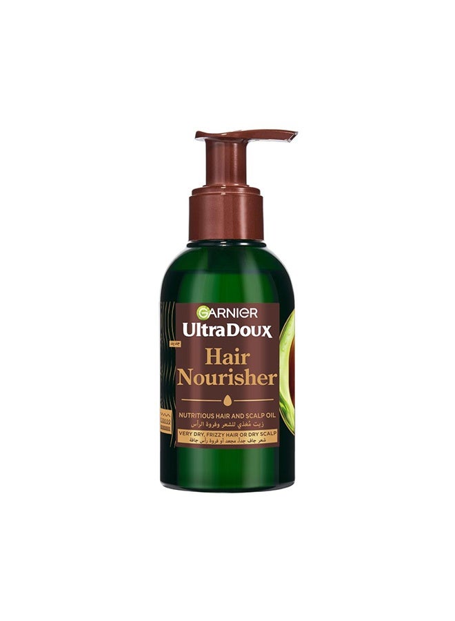 garnier زيت الأفوكادو النقي المغذي للشعر وفروة الرأس من أولترا دوكس - عبوة مزدوجة - Image 2