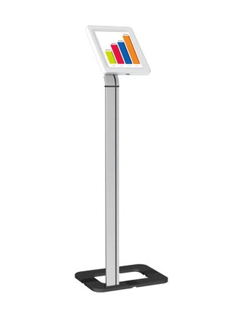 Anti-Theft Tablet Security Stand Kiosk - Floor Standing Mount Tablet Case Holder w/Lock, Adjustable Clamp Arm, Internal Cable Routing, For iPad 2, 3, 4, Samsung, Android Tablets - pzsku/Z490F44FD662C5EDCD5DDZ/45/_/1728469141/cd552b7c-c004-4591-b624-150d15f6a09c