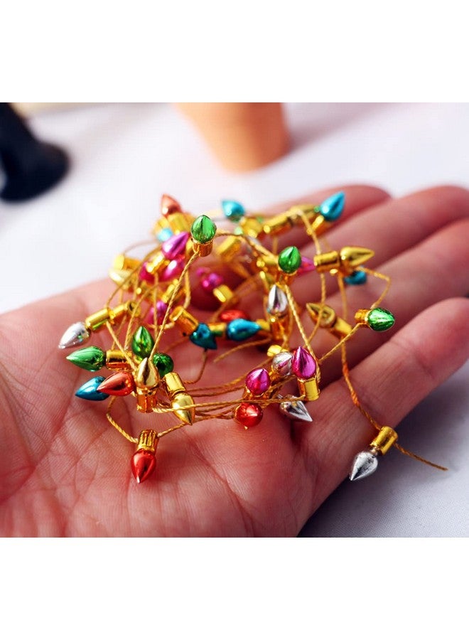 SXFSE Dollhouse Decoration Accessories, 1:12 Dollhouse Miniature Mini String Neon Lights Christmas Decor(Not Light) - Image 1