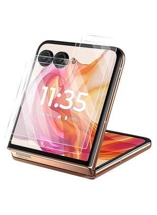 2 Pack Screen Protector for Motorola Razr 50 Ultra Front Tempered Glass Full Coverage Screen Guard 9H Hardness Anti Fingerprint Scratch Resistance for Motorola Razr 50 Ultra - pzsku/Z490F844430B81C3E1B58Z/45/_/1723624821/026eb752-32e0-40e5-b759-a1423b009032