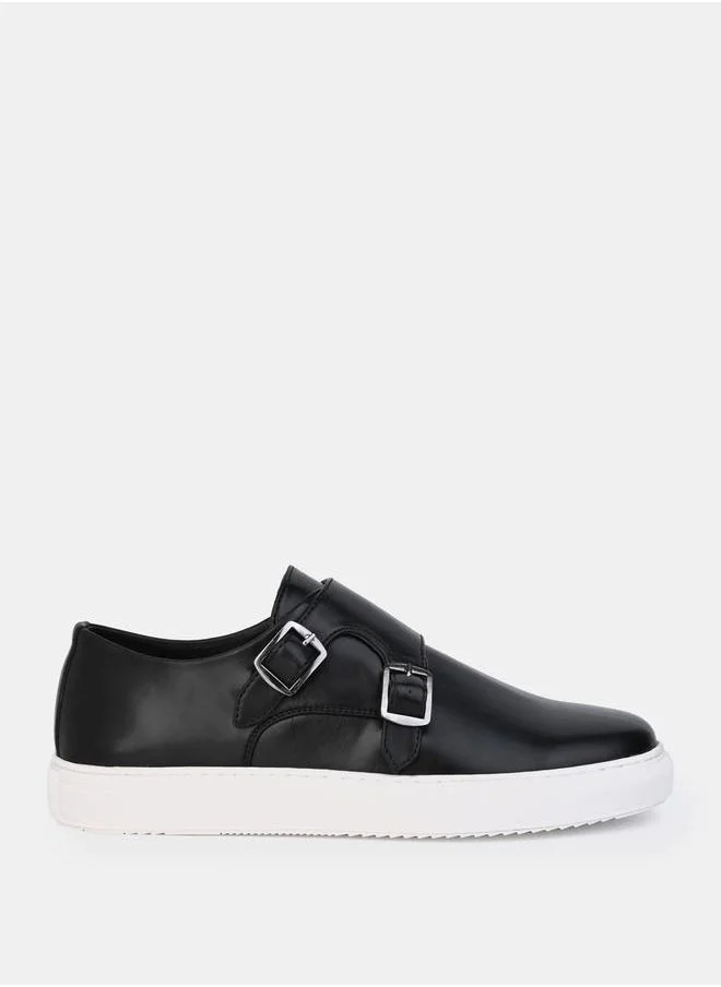 ستايلي Double Strap Buckled Flat Sole Casual Shoes