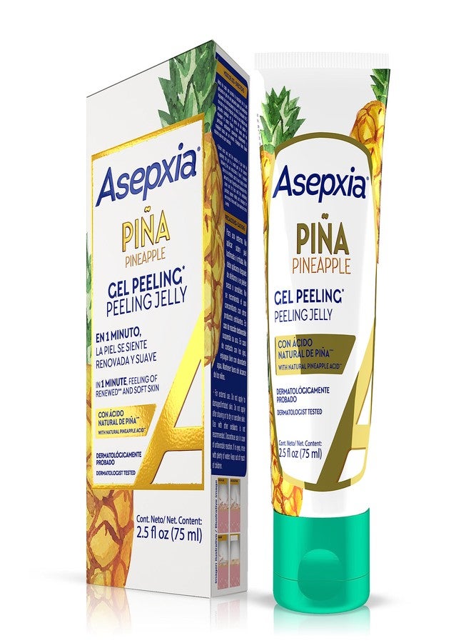 Asepxia Face Peel, Facial Exfoliator Peeling Jelly with Natural Pineapple Enzyme, Non-Abrasive Gentle, Hydrating, Cleansing & Exfoliating Gel-Based Skin Care, 2.5 ounce - Image 1