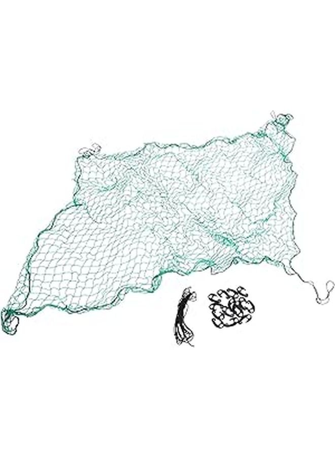 Heavy Duty Elastic Nylon Truck Bed Net 1 5x2 2m With 15 Hooks And Bungee Cords - Image 1