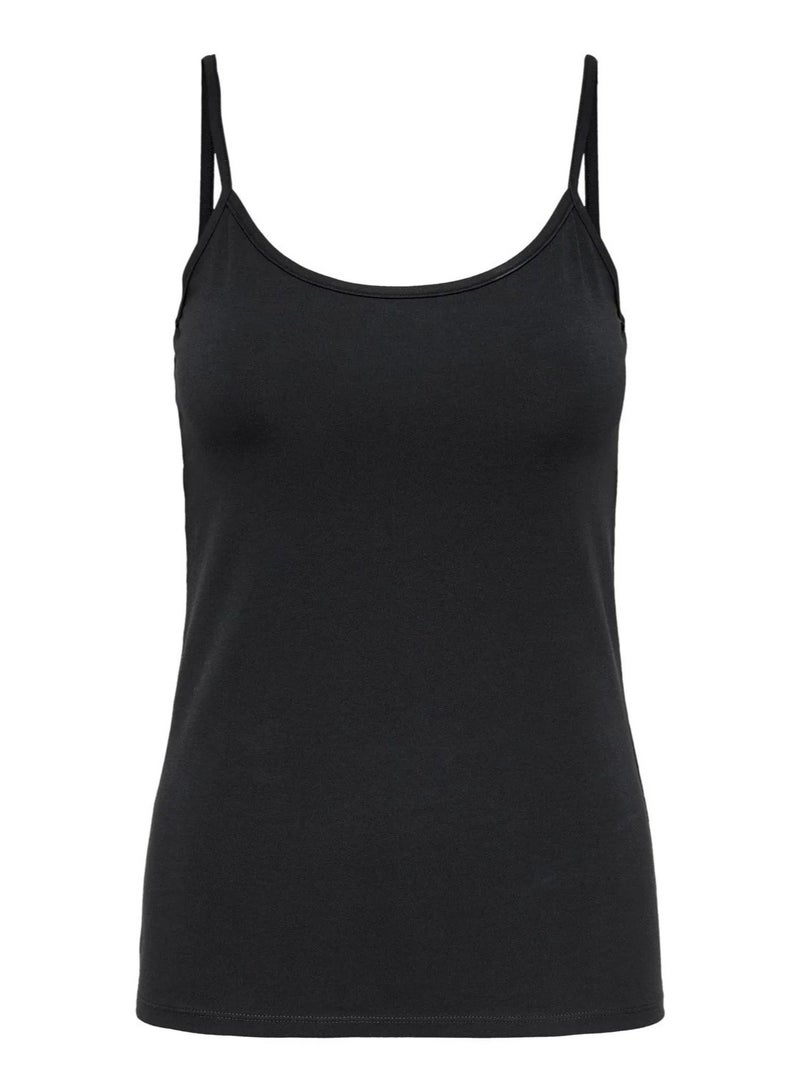 COTTONIL Cottonil® Women Tank Top Black (Spaghetti Strap)  - Image 4