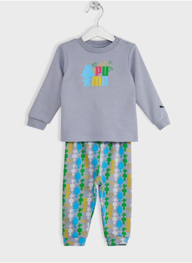 PUMA - Kids Trolls Minicat Crew Set - Image 1