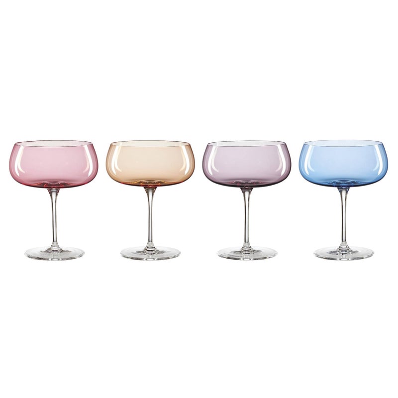 Oneida True Colors Cocktail Glasses, Set of 4, 4 Count, Multi - Image 1