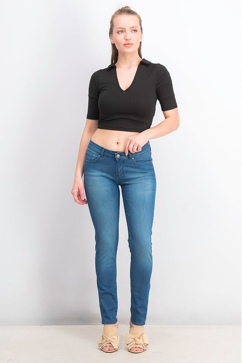 Seven 7 Women Regular Fit Wash Stretchable Denim Jeans, Masom - Image 4