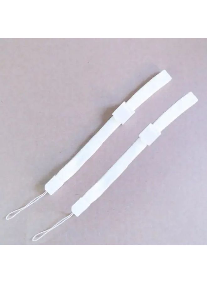 2 Pack Upgraded Protective Case Wii Controller Silicone Cover With Wrist Strap Anti Drop Scratch Resistant Ergonomic Design Compatible With Wii Remote Classic Controllers Durable Gray White Cord Enhanced Grip Comfort - Image 5