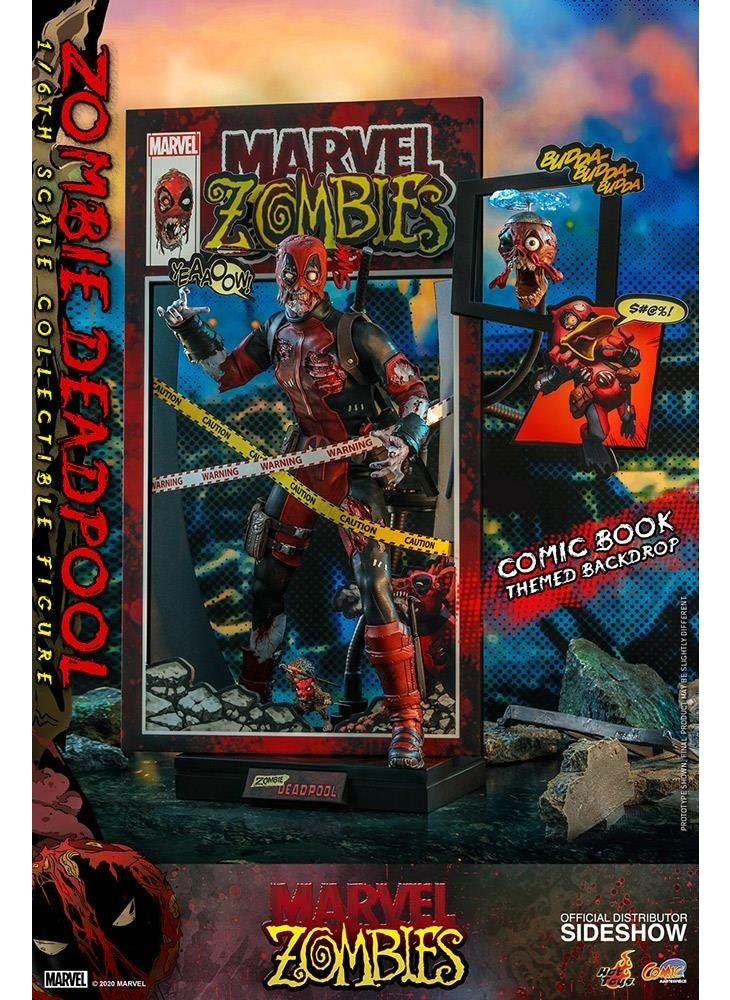 Hot Toys Zombie Deadpool Sixth Scale Collectible Figure  - Image 2
