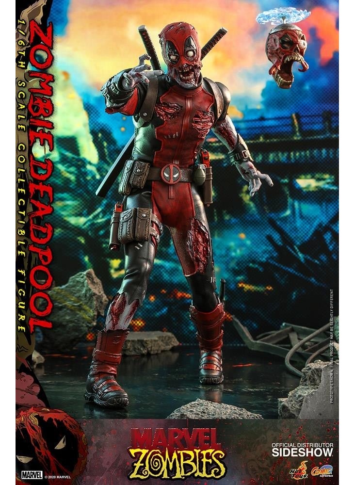 Hot Toys Zombie Deadpool Sixth Scale Collectible Figure  - Image 3
