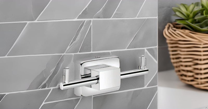 INOCI Sage Series Chrome Finish 304 Stainless Steel Robe Hook - Image 4