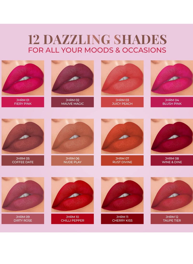 Just Herbs Just Herbs Matte Lipstick 4.2 gm  - Image 3