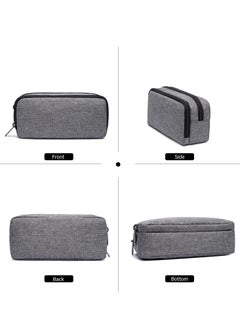 Beauenty Premium Multipurpose Pencil Case – Large Capacity, Durable Fabric,  Zipper Closure,Heavy-duty canvas pencil case,  Modern stylish school supplies bag, Minimalist aesthetic pencil pouch  with Handle  - Image 5