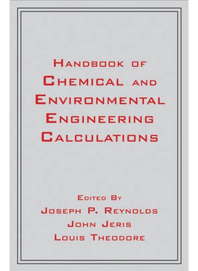 Handbook of Chemical and Environmental Engineering Calculations