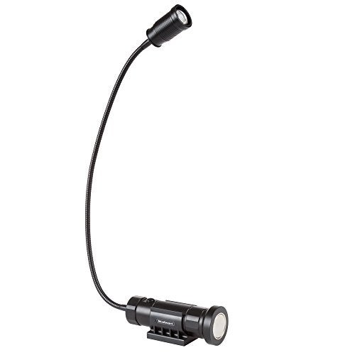 Stalwart CREE LED Work Light - 550 Lumen Magnetic Light Lamp with Flexible Gooseneck - Portable LED Lamp for Sewing, Crafting, or Workbench (Black) - Image 5