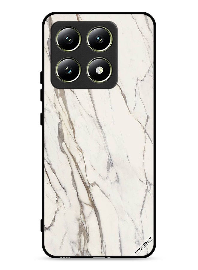 Covernex Xiaomi 14T 5G Protective Case Cover Marble Design Pattern - Image 1