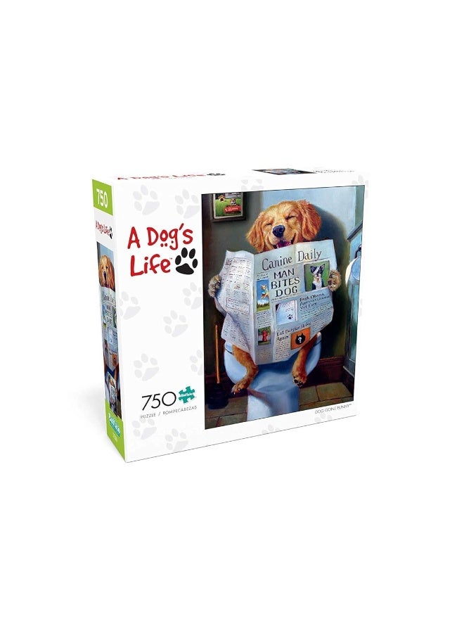 Buffalo Games - Dog Gone Funny - 750 Piece Jigsaw Puzzle Multicolor, 24"L X 18"W - Image 2