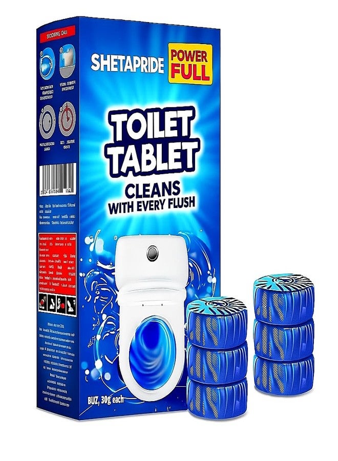 SHETAPRIDE FreshBurst Toilet Cleaning Tablets, Long-Lasting Freshness & Deep Clean (10 pack) - Image 1