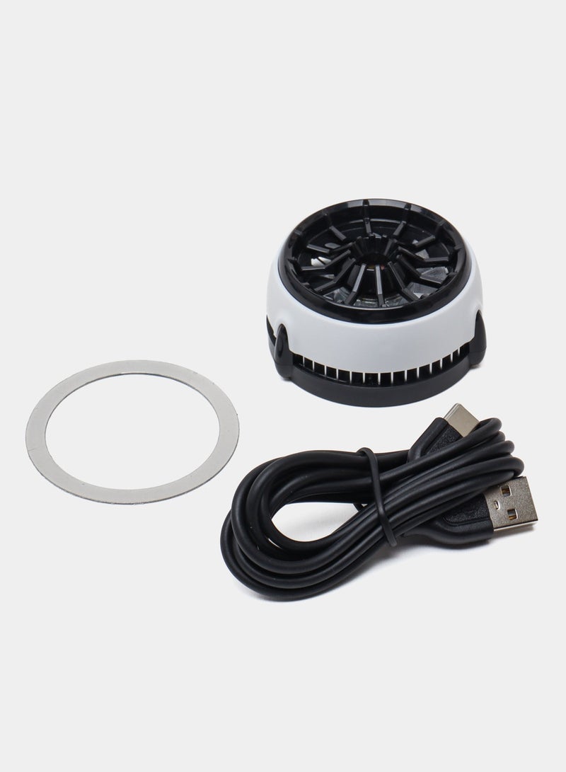 MagSafe-Magnetic Cell Phone Cooler Smartphone Fan With 15W Wireless Charger Air Cooler For iPhone And  Gaming Heat Sink  - Image 3