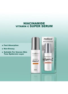 maliao Niacinamide+ Vitamin C White Radiance Super Serum (30 Ml)  - Image 3