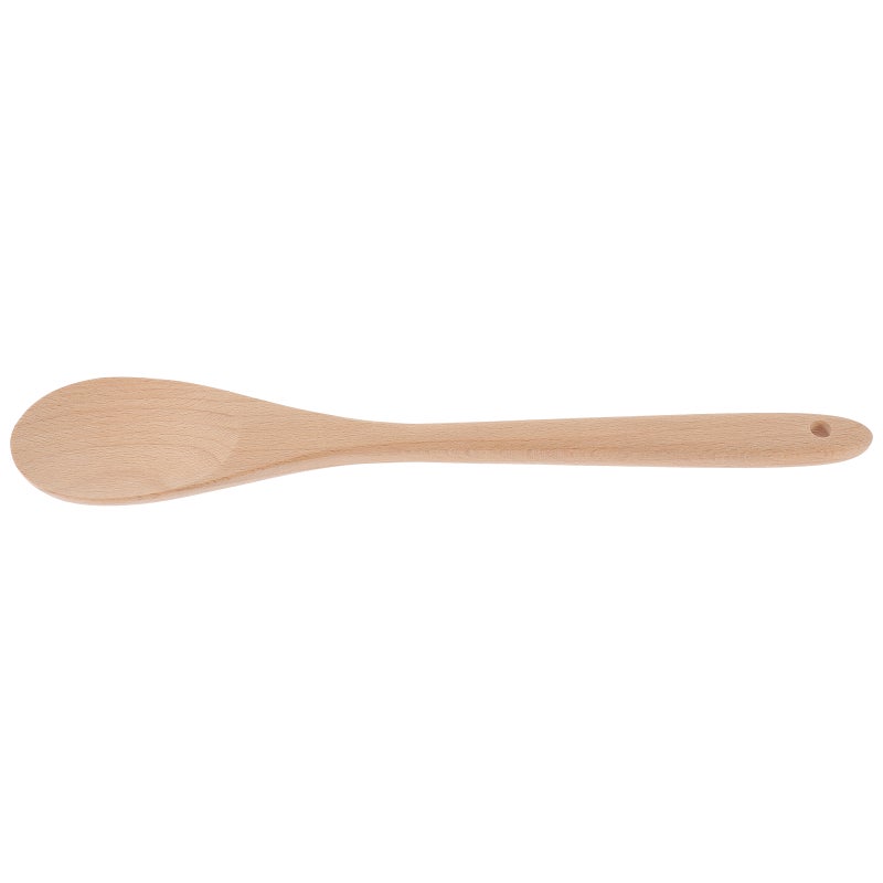 2pcs Spoon Handle Spoon Mixing Spoon Wood Stirring Spoon for Kitchen - Image 5