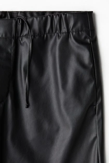 اتش اند ام Relaxed Fit Coated trousers