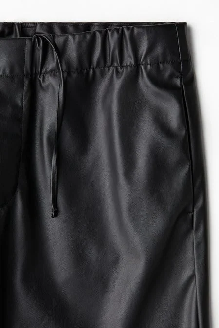اتش اند ام Relaxed Fit Coated trousers