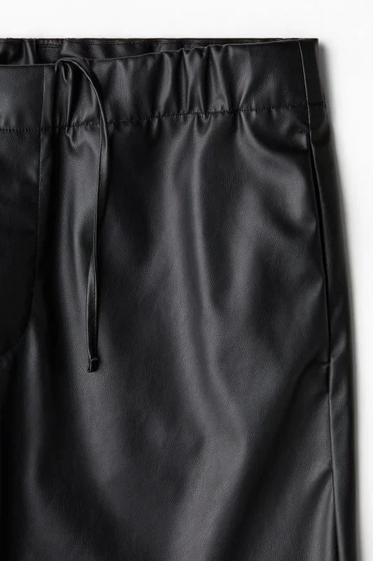 اتش اند ام Relaxed Fit Coated trousers