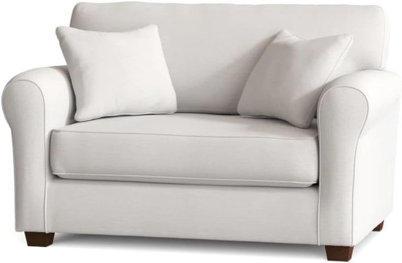 Comfynest Modern 56" Round-Arm Sofa Bed - Image 3