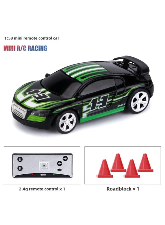 2.4G Mini Remote Control Car APP Dual-mode Power Induction Children's Car Electric Toy Model Car-Color:APP Dual Control-Black  - Image 1