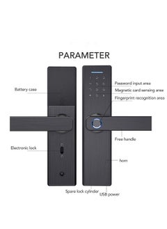 Arabest Electronic Wi-Fi APP Password Door Lock Intelligent Biometric Fingerprint Door Locks Digital Keyless Home Hotel Door Lock  - Image 2