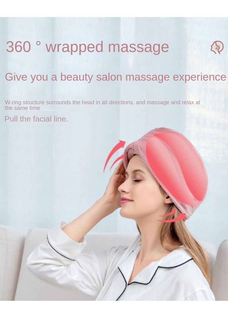 M MIAOYAN Air wave head massager, household head massager, electric heating compress air bag, household sleep massager  - Image 3