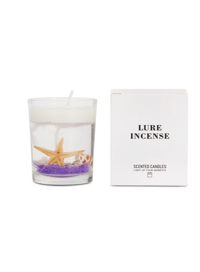 Starfish Candles Beach Scented Jelly Scented Candle Crystal Jelly Wax Scented Candle With Aroma